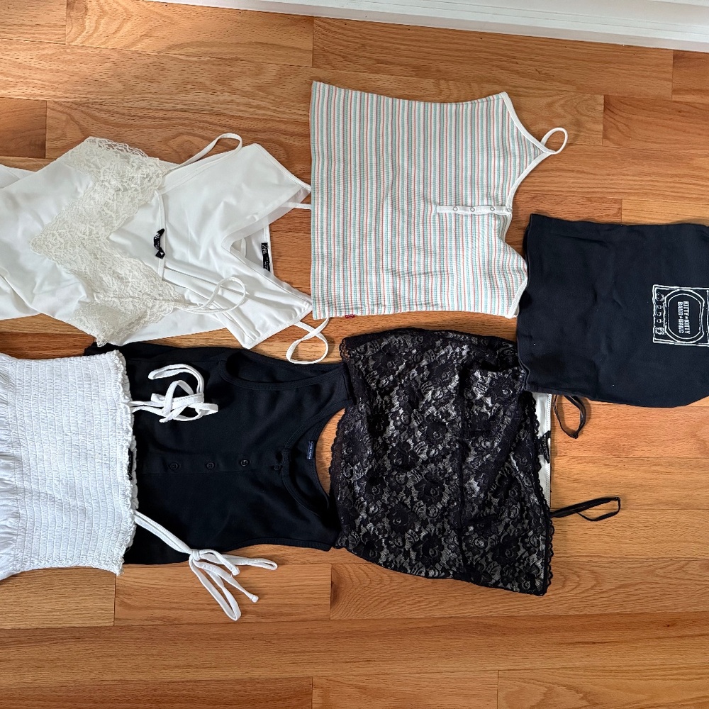 7 tops for $10. Super price